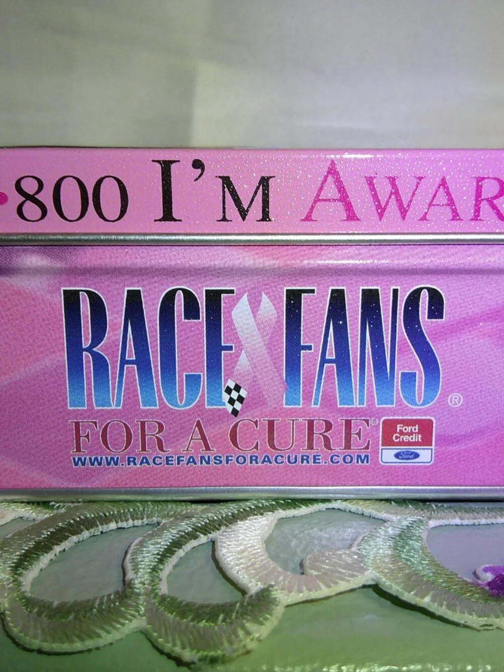 2004 RCCA Race Fans For a Cure Dale Jarrett #88, 1:64 Cars UPS Breast Cancer Tin